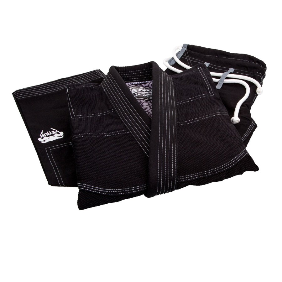 venum elite classic bjj gi - musta