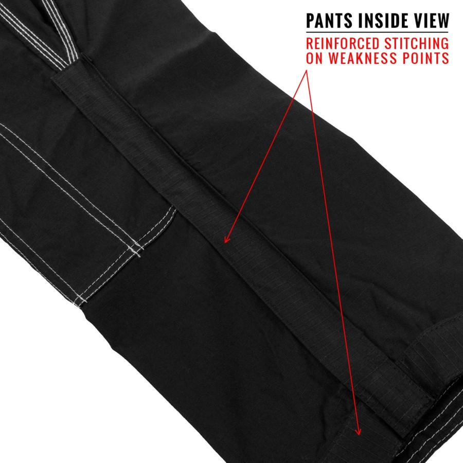 venum elite classic bjj gi - musta