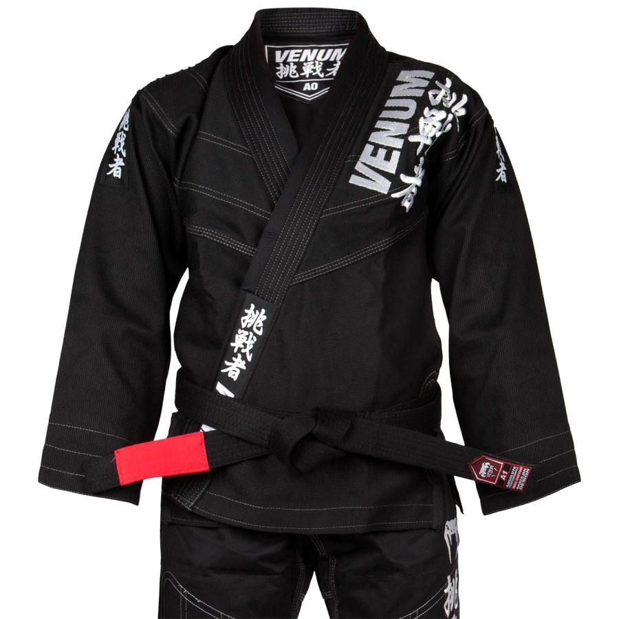 venum challenger 4.0 bjj gi - sisältää laukun - musta