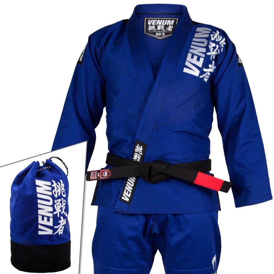 venum challenger 4.0 bjj gi - sisältää laukun - sininen
