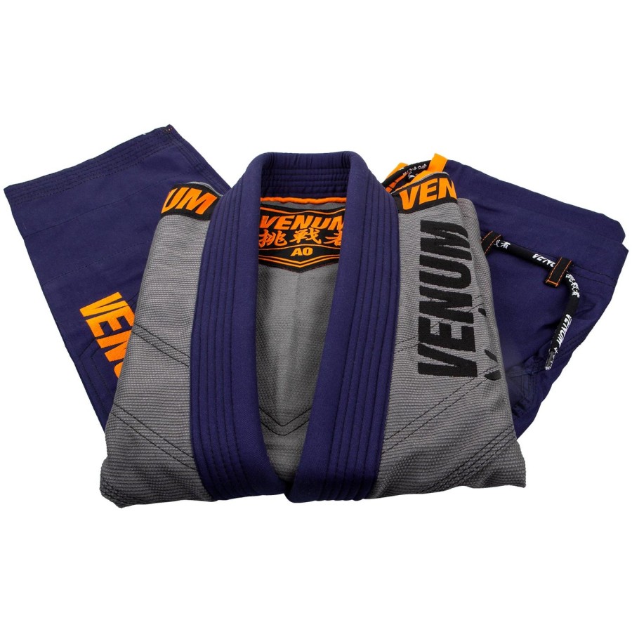 venum challenger 4.0 bjj gi - laukku sisältyy - tummansininen