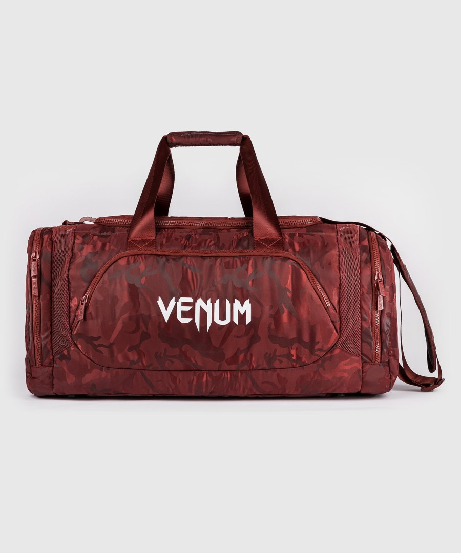 venum trainer lite -urheilukassi - maastokuvioviininpunainen