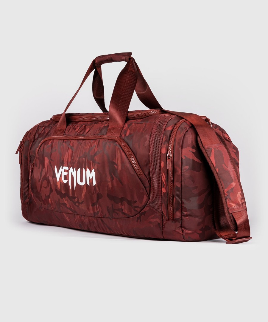venum trainer lite -urheilukassi - maastokuvioviininpunainen