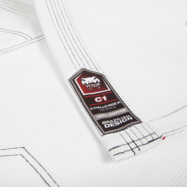 venum challenger 2.0 kids bjj gi - valkoinen