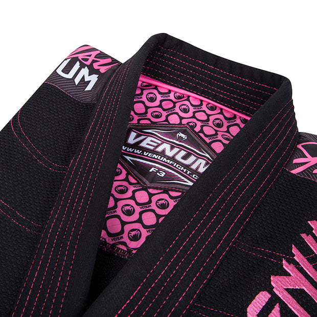 venum challenger 2.0 naisten bjj gi - musta
