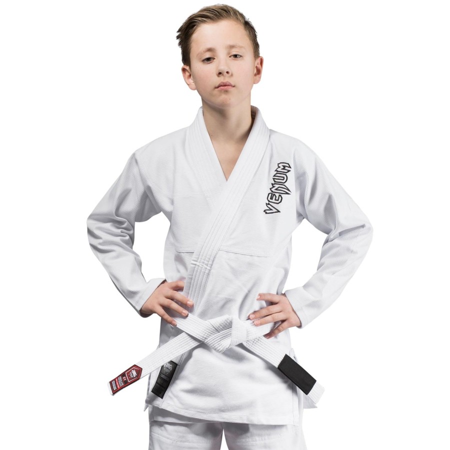 venum contender kids bjj gi valkoinen vyö sisältyy hintaan - valkoinen