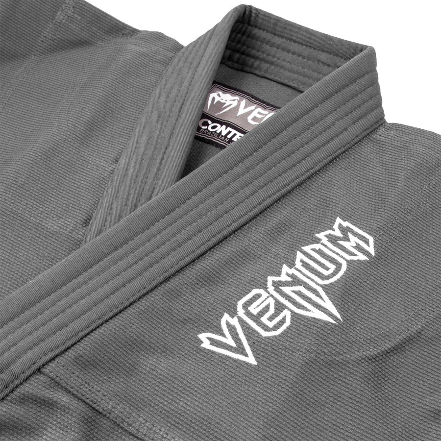 venum contender kids bjj gi valkoinen vyö sisältyy hintaan - harmaa