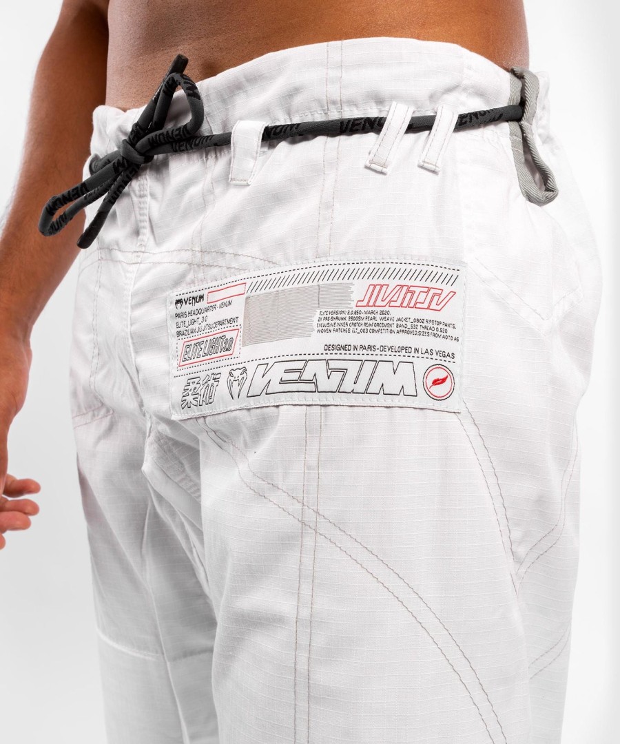venum elite light 3.0 bjj gi - valkoinen
