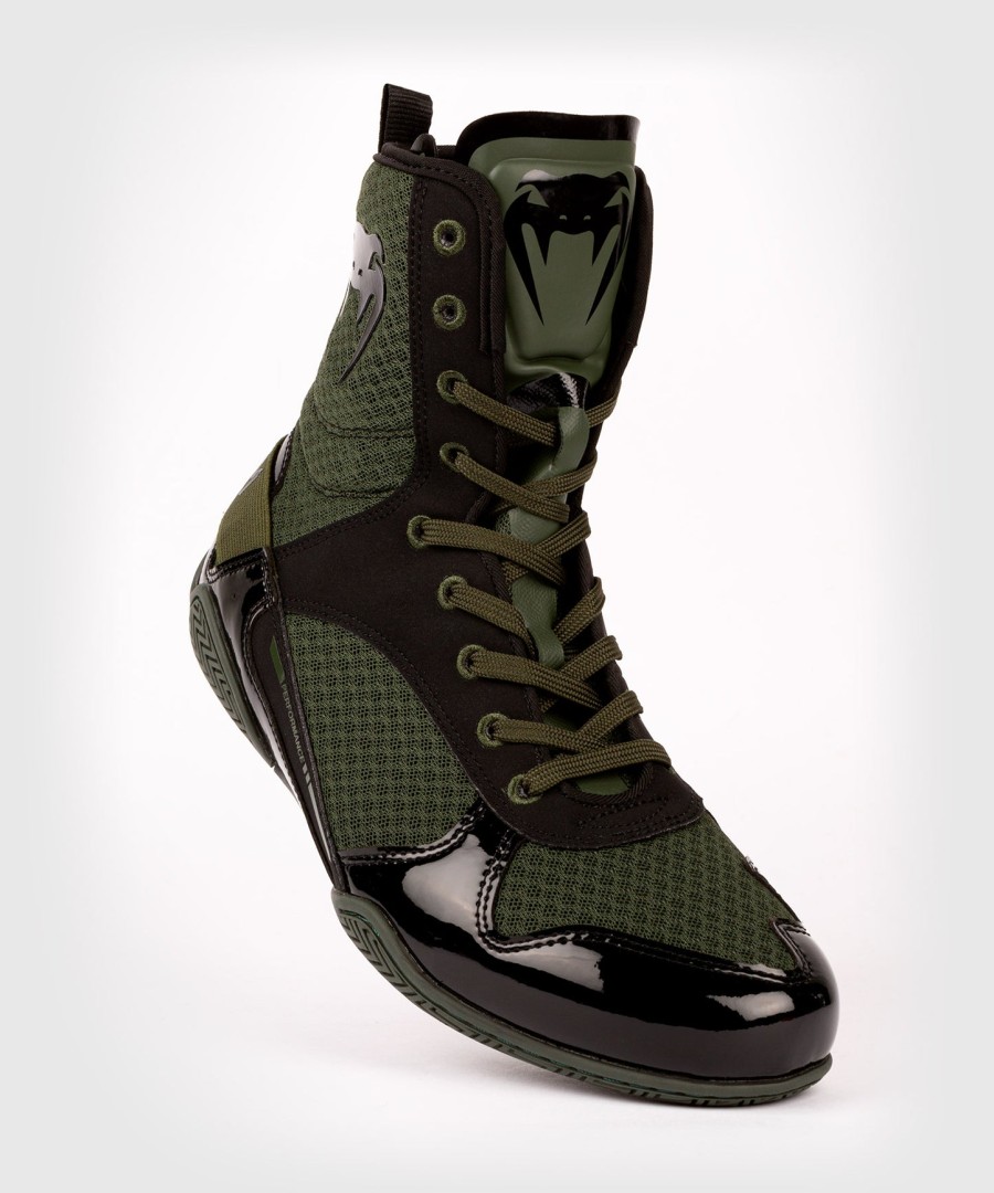 venum elite nyrkkeilykengät – khaki