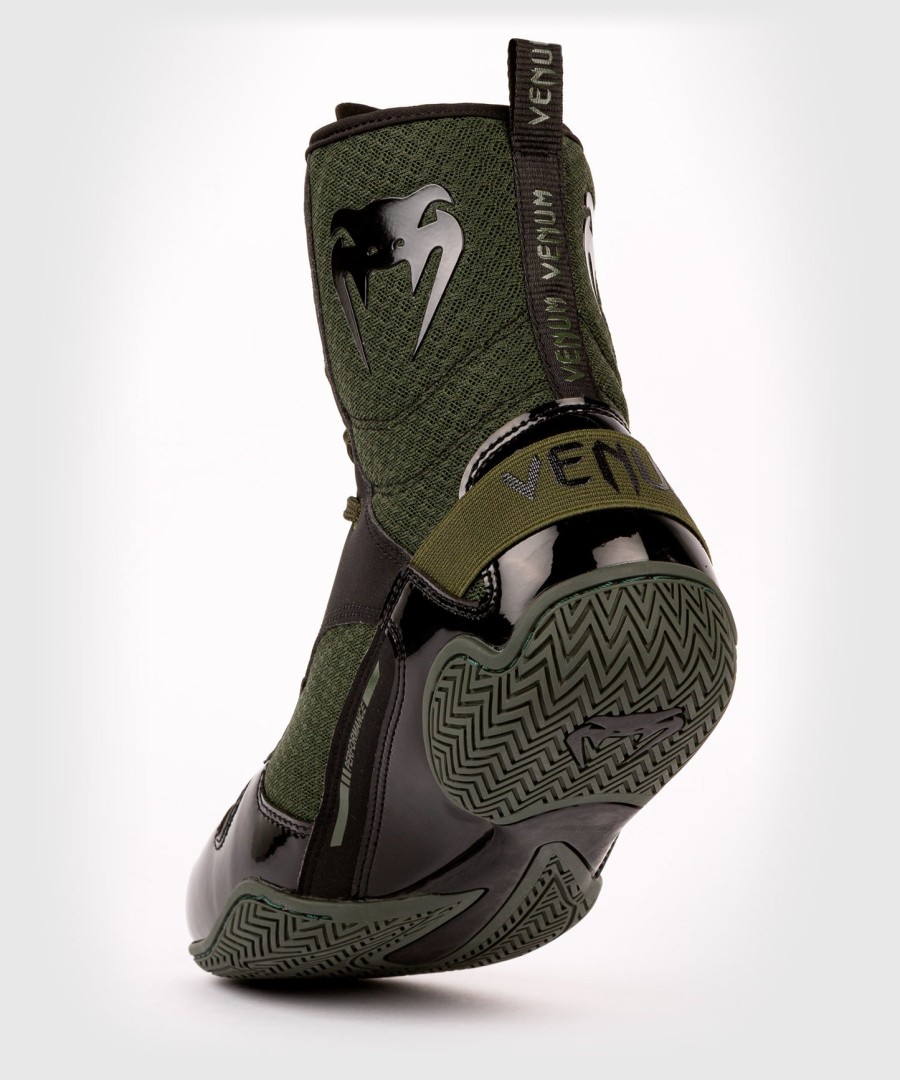 venum elite nyrkkeilykengät – khaki