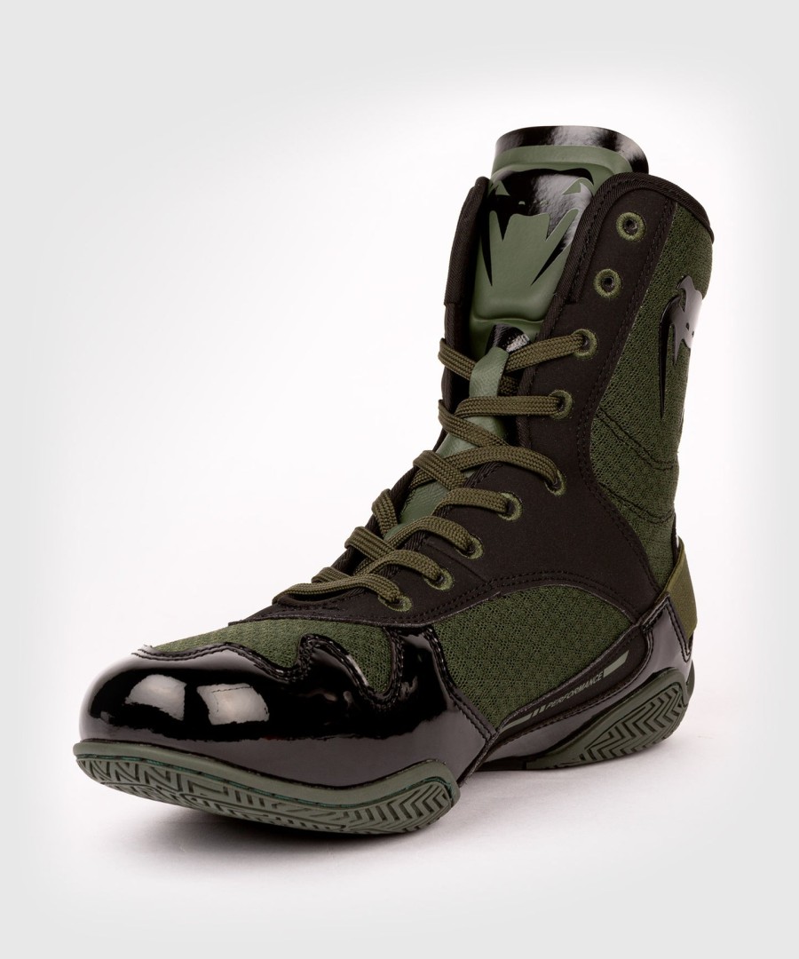 venum elite nyrkkeilykengät – khaki