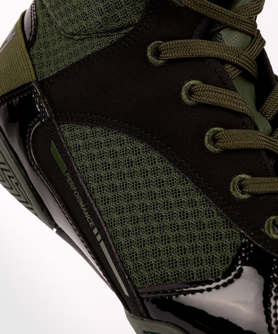 venum elite nyrkkeilykengät – khaki
