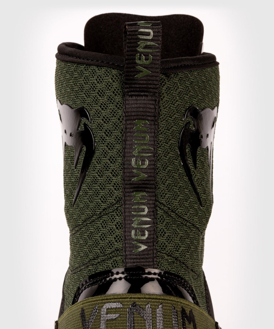 venum elite nyrkkeilykengät – khaki