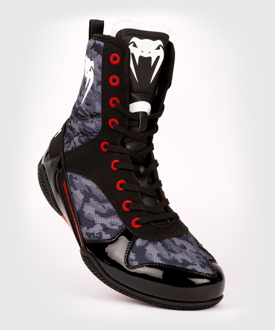 venum elite nyrkkeilykengät – tumma naamiointi