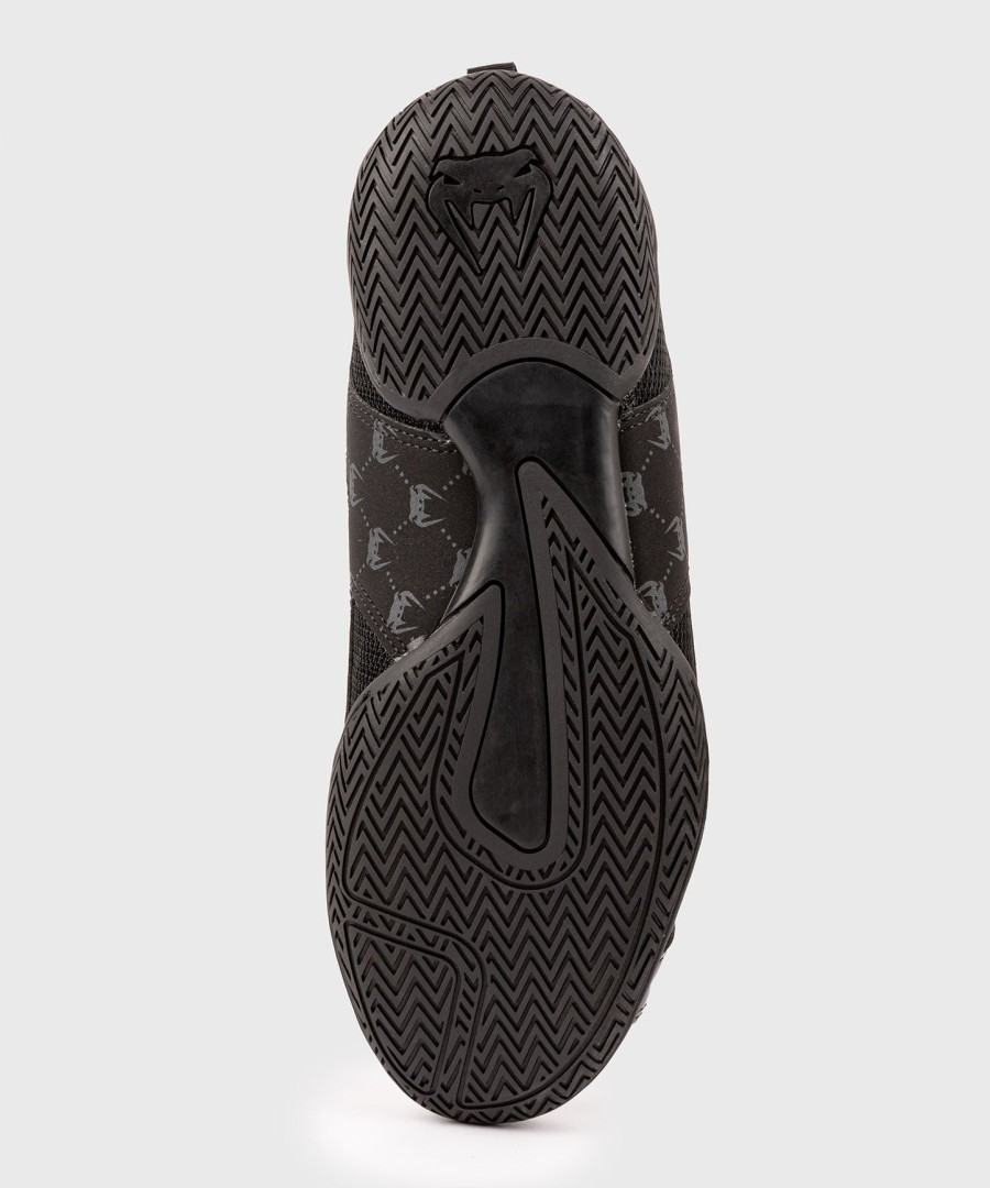 venum elite evo monogram -nyrkkeilykengät – mustat