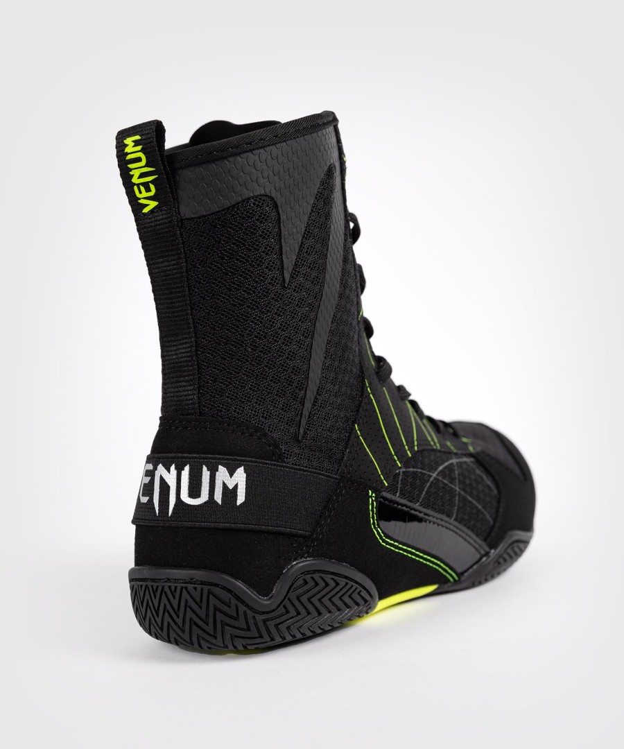venum training camp 4.0 nyrkkeilykengät - mustaneonvihreä