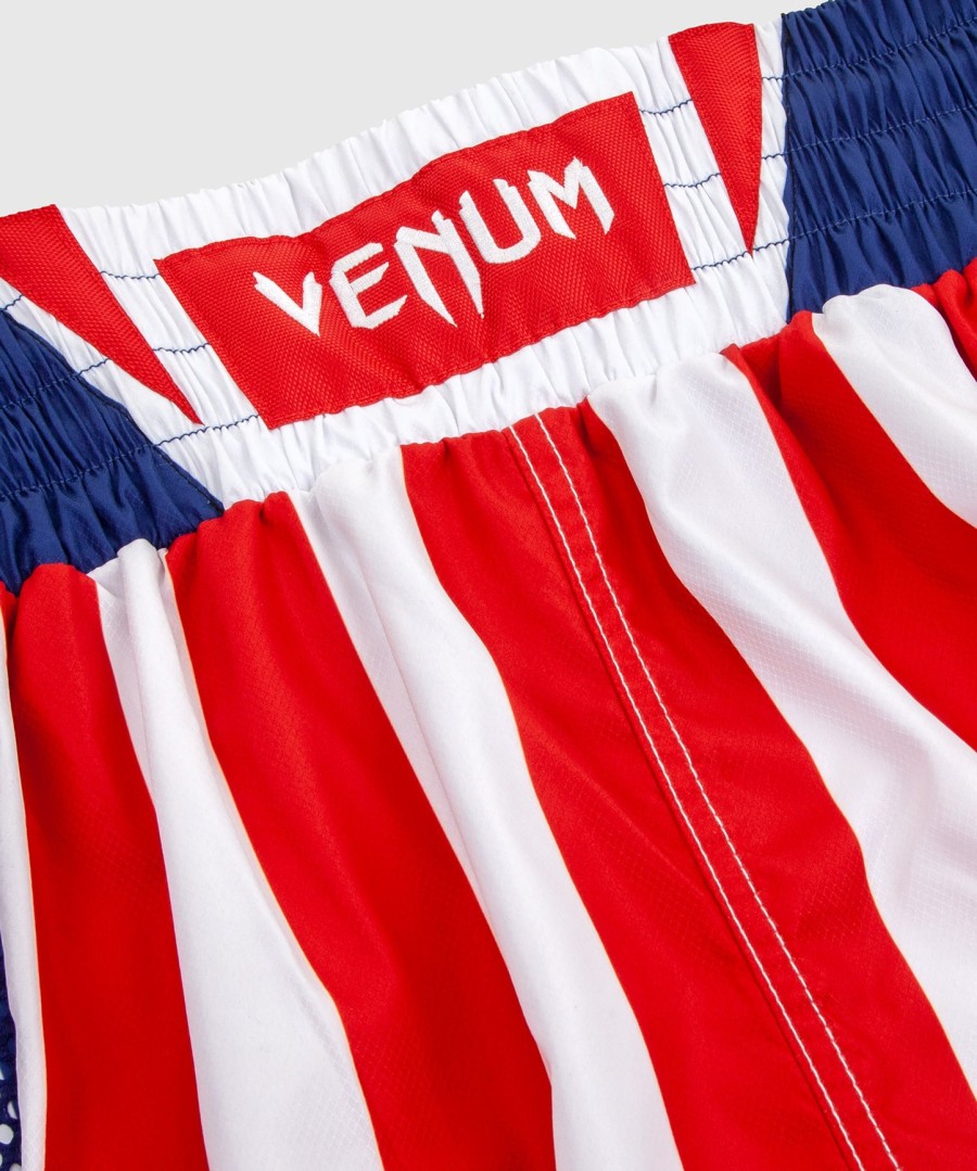 venum elite nyrkkeilyshortsit - usa - punainenvalkoinen-sininen - exclusive