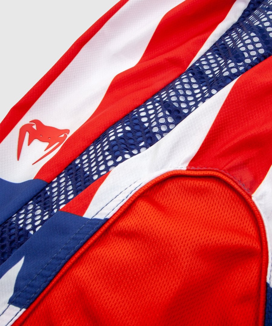 venum elite nyrkkeilyshortsit - usa - punainenvalkoinen-sininen - exclusive