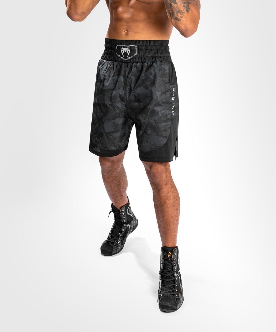 venum electron 3.0 nyrkkeilyshortsit - musta