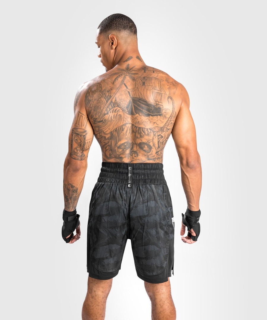 venum electron 3.0 nyrkkeilyshortsit - musta