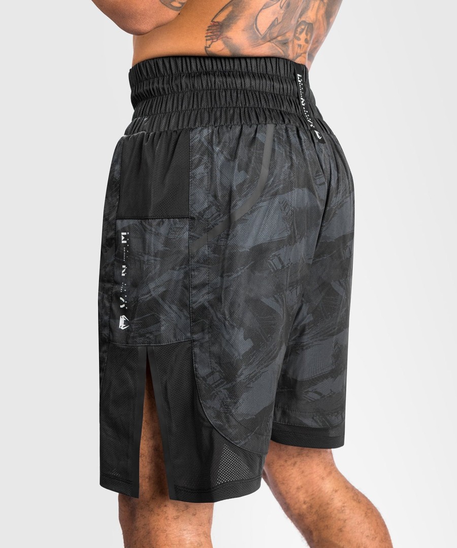 venum electron 3.0 nyrkkeilyshortsit - musta