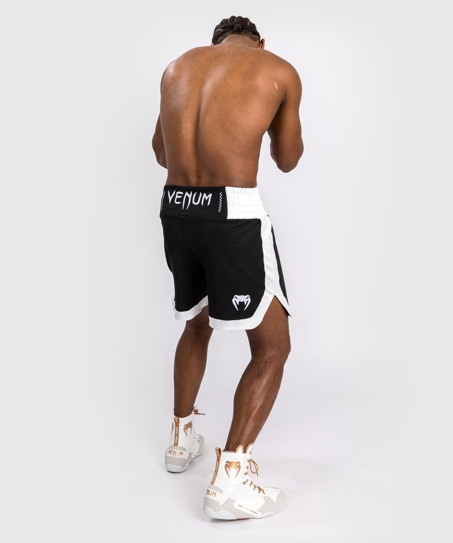 venum classic nyrkkeilyshortsit - mustavalkoinen