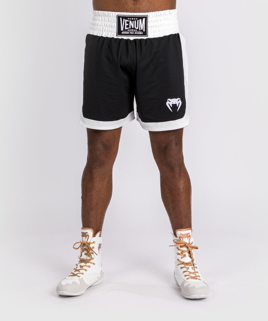 venum classic nyrkkeilyshortsit - mustavalkoinen
