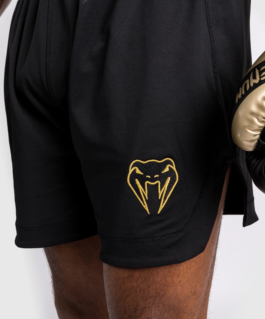 venum classic nyrkkeilyshortsit - mustakulta
