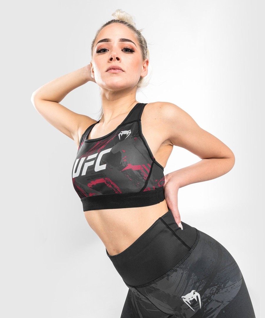 ufc venum authentic fight week naisten 2.0 -urheiluliivit - mustapunainen