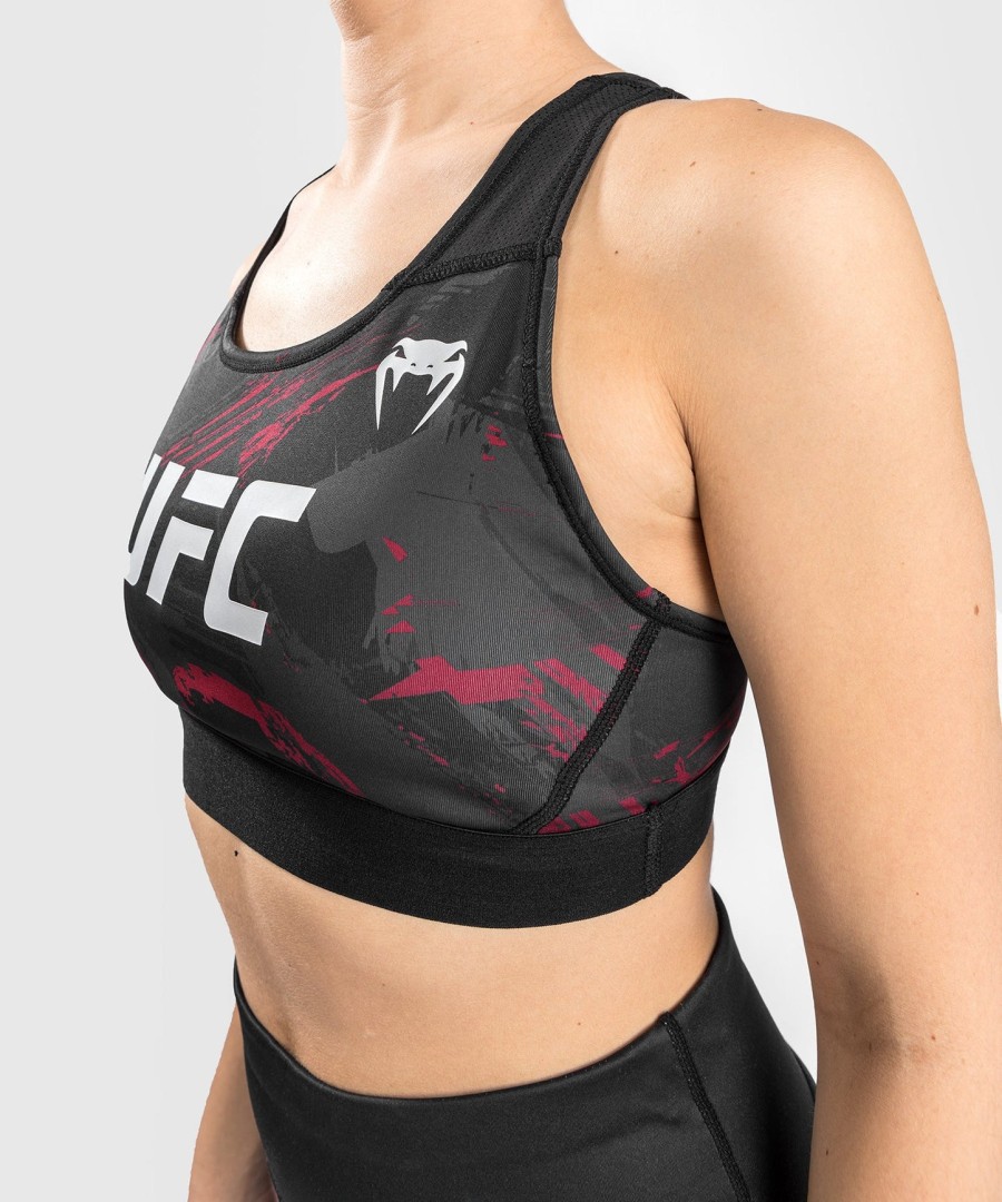 ufc venum authentic fight week naisten 2.0 -urheiluliivit - mustapunainen
