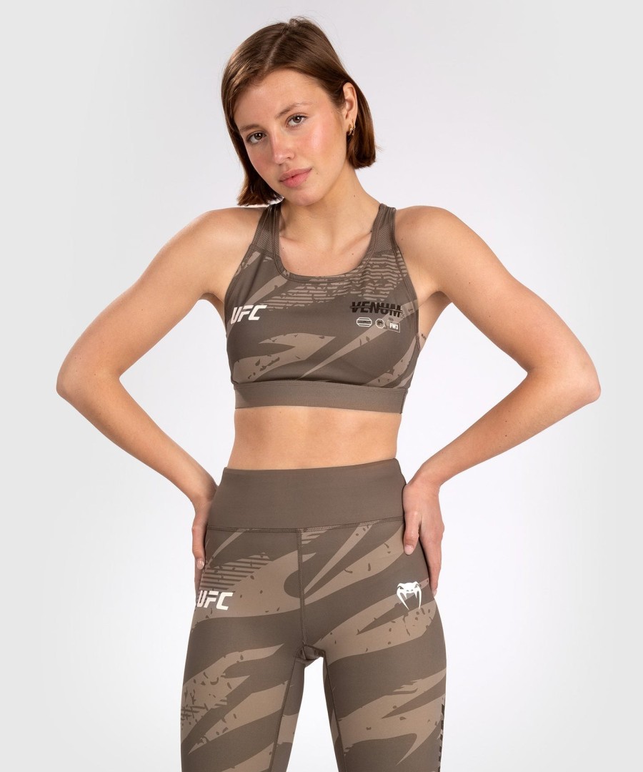 ufc adrenaline by venum fight week naisten urheiluliivit - aavikkomaastokuvio