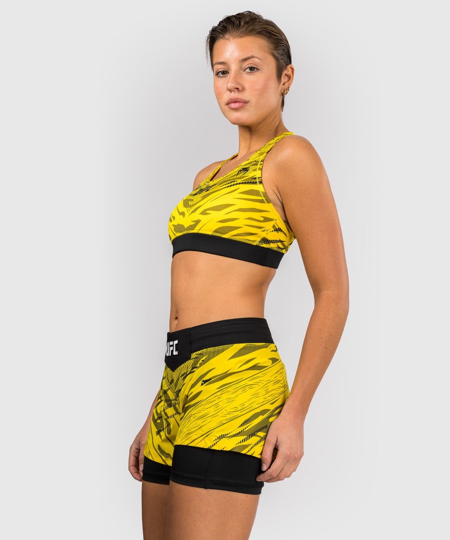ufc fusion by venum authentic fight night naisten urheiluliivit - keltainen