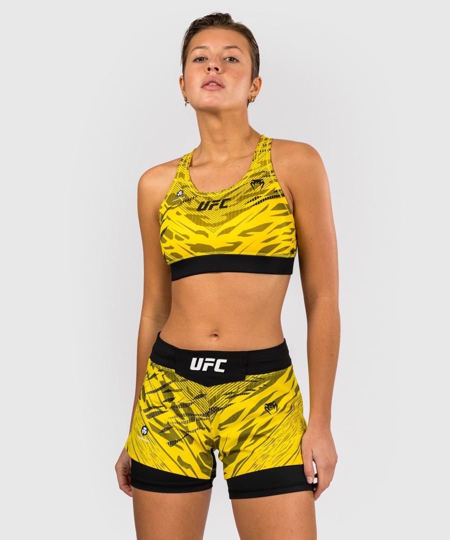 ufc fusion by venum authentic fight night naisten urheiluliivit - keltainen