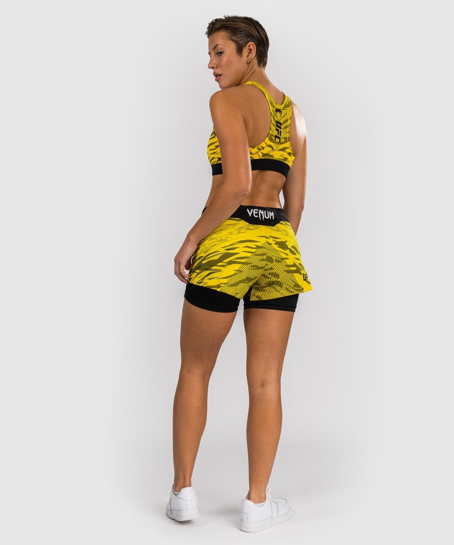 ufc fusion by venum authentic fight night naisten urheiluliivit - keltainen