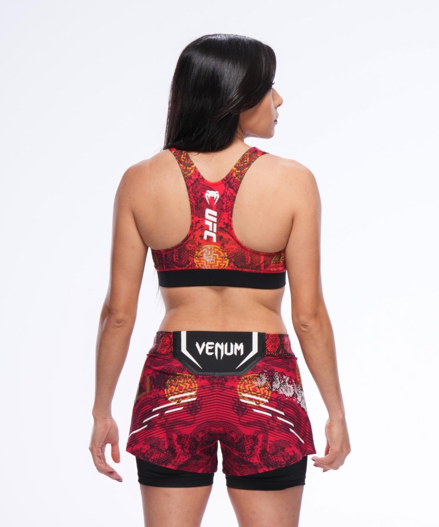naisten ufc unrivered by venum red zhang weili -urheiluliivit
