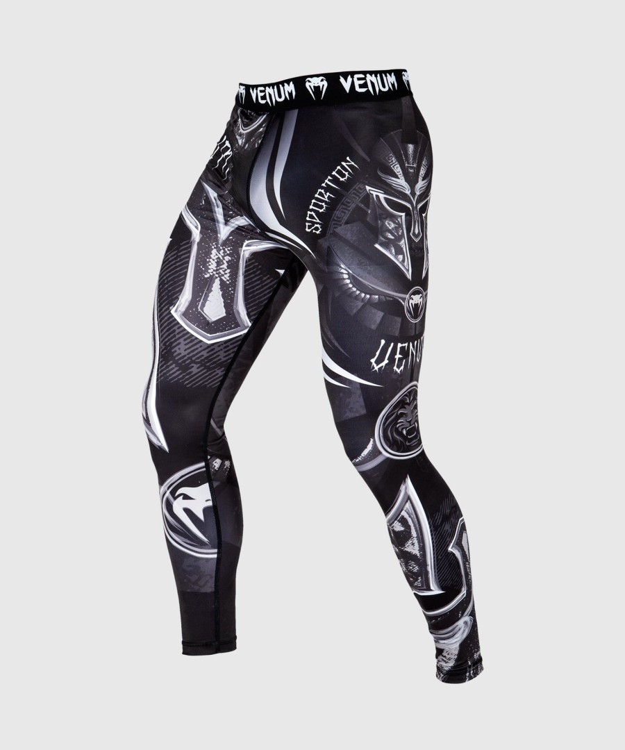 venum gladiator 3.0 kompressiotrikoot - mustavalkoinen