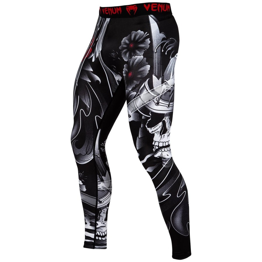 venum samurai skull -kompressiotrikoot - musta