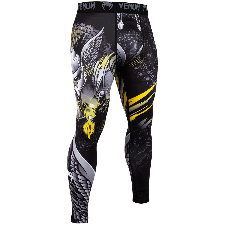 venum viking 2.0 kompressiotrikoot - mustakeltainen