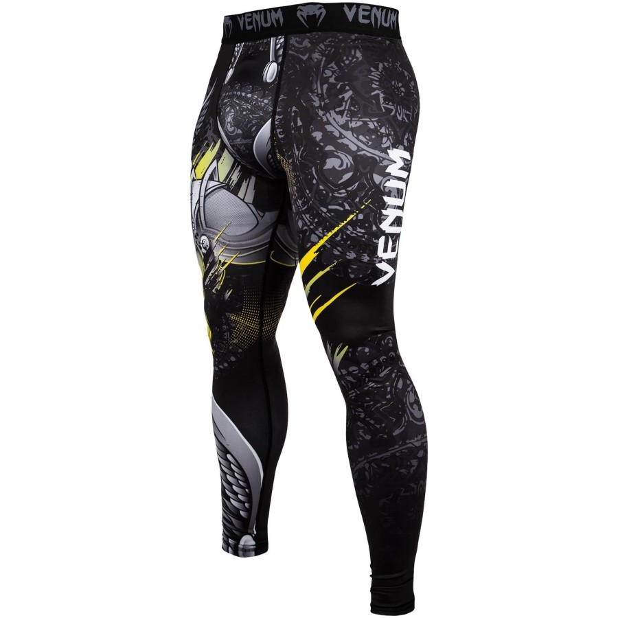 venum viking 2.0 kompressiotrikoot - mustakeltainen
