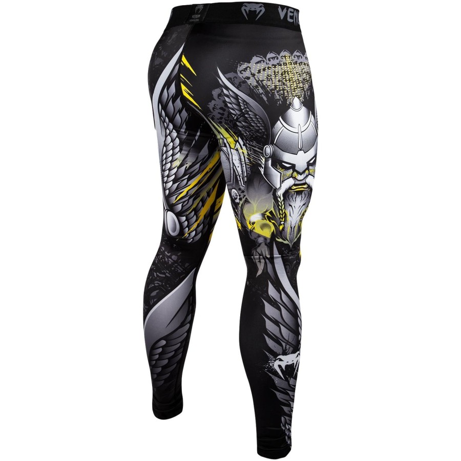venum viking 2.0 kompressiotrikoot - mustakeltainen