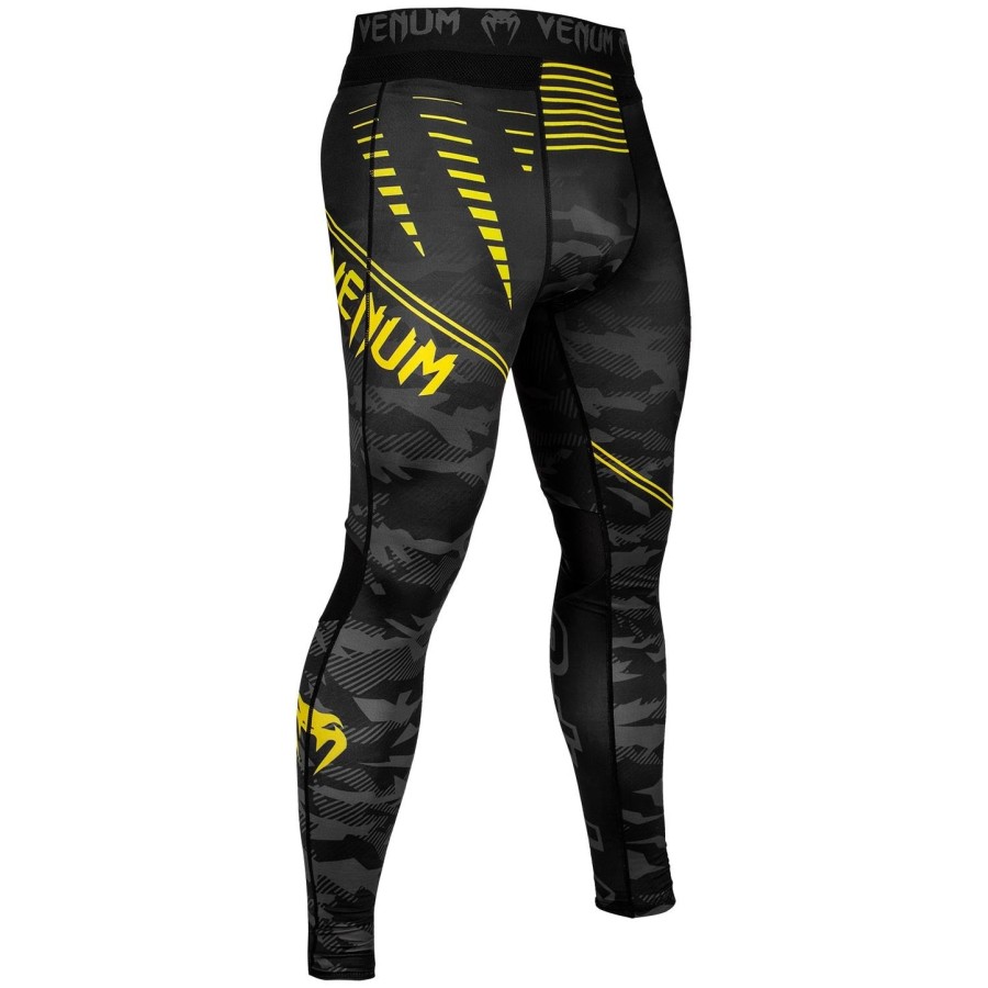 venum okinawa 2.0 kompressiotrikoot - mustakeltainen