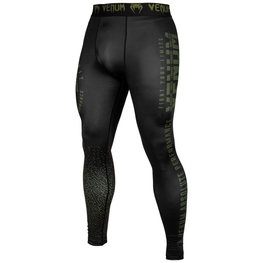 venum signature -kompressiotrikoot - mustakhaki - exclusive