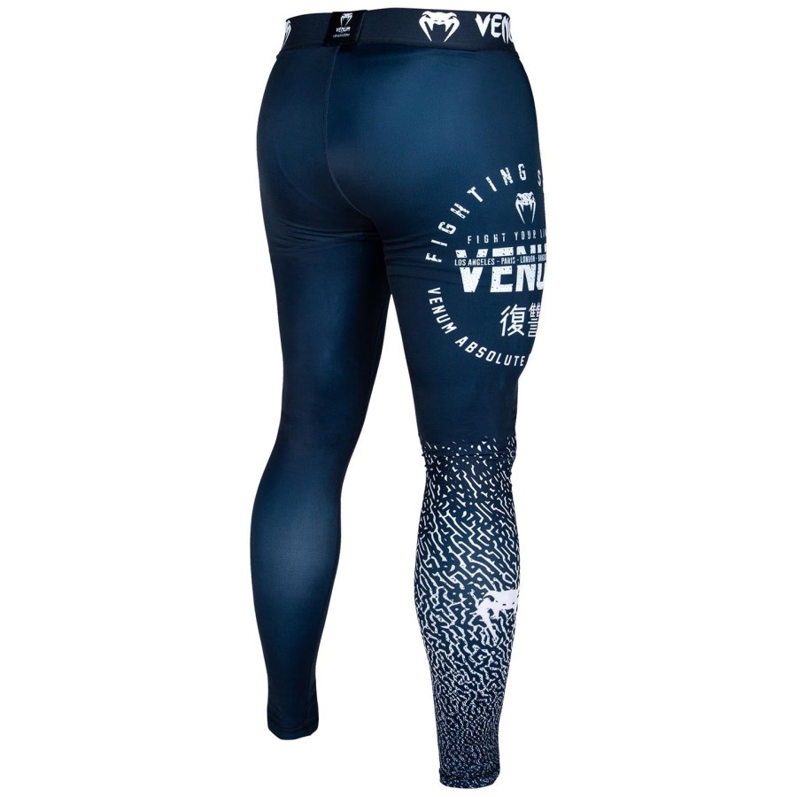 venum signature -kompressiotrikoot - laivastonsininenvalkoinen