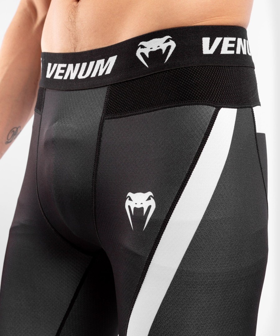 venum nogi 3.0 kompressiotrikoot - mustavalkoinen