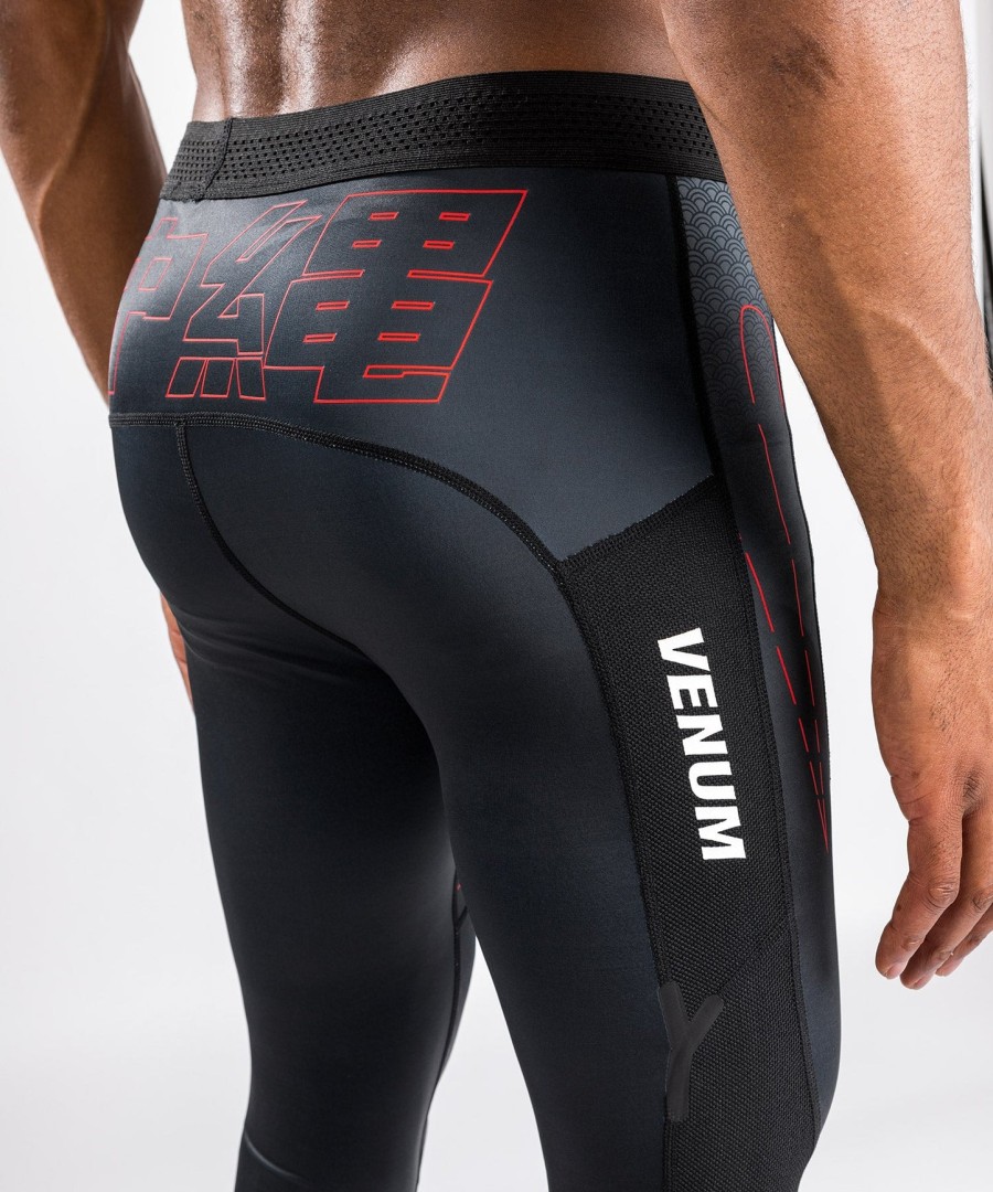 venum okinawa 3.0 kompressiotrikoot - mustapunainen