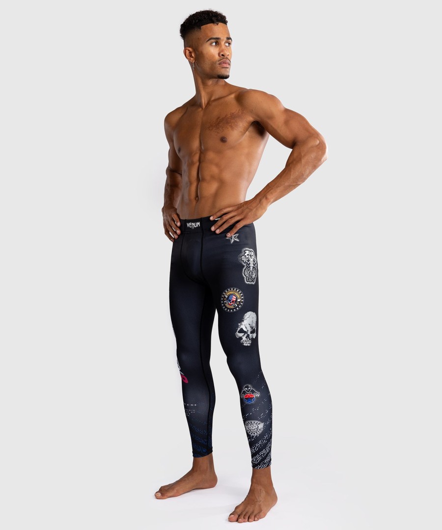 venum x tekken 8 - paul phoenix spats - mustasininen
