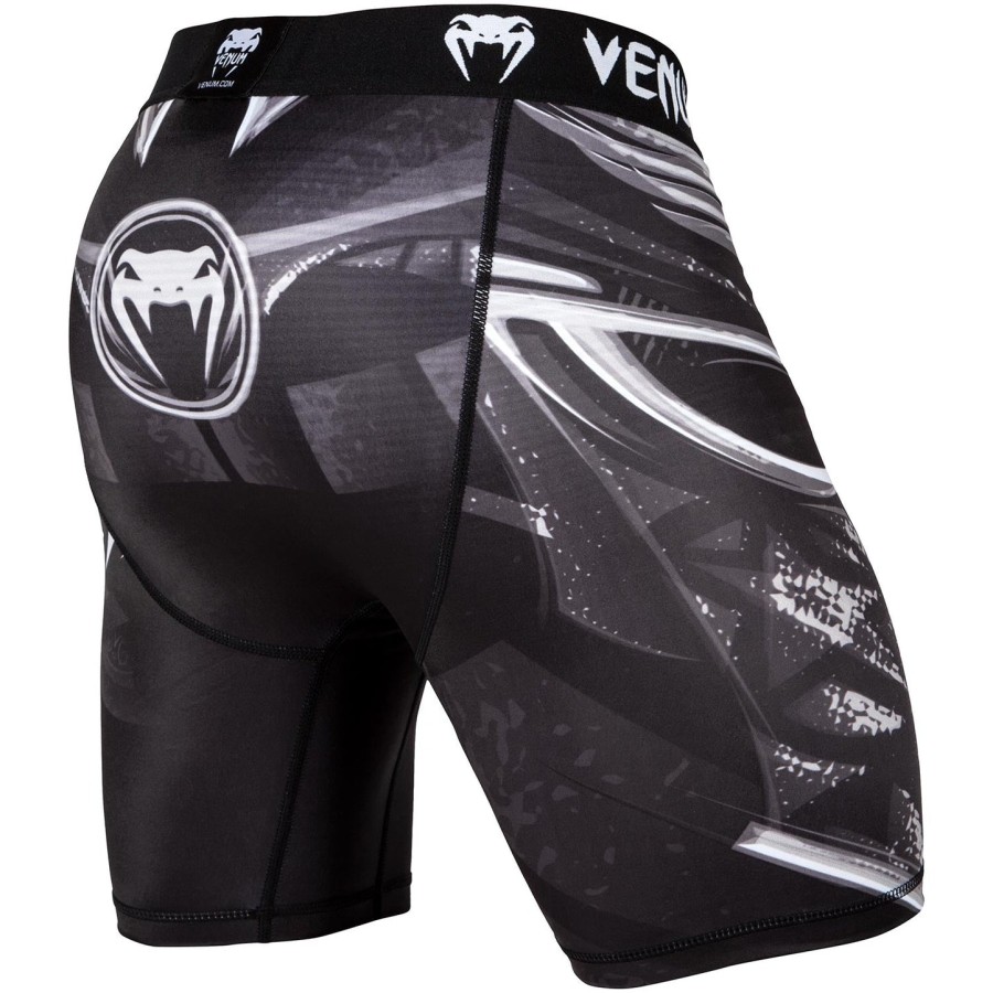 vale tudo shortsit venum gladiator 3.0 - mustavalkoinen