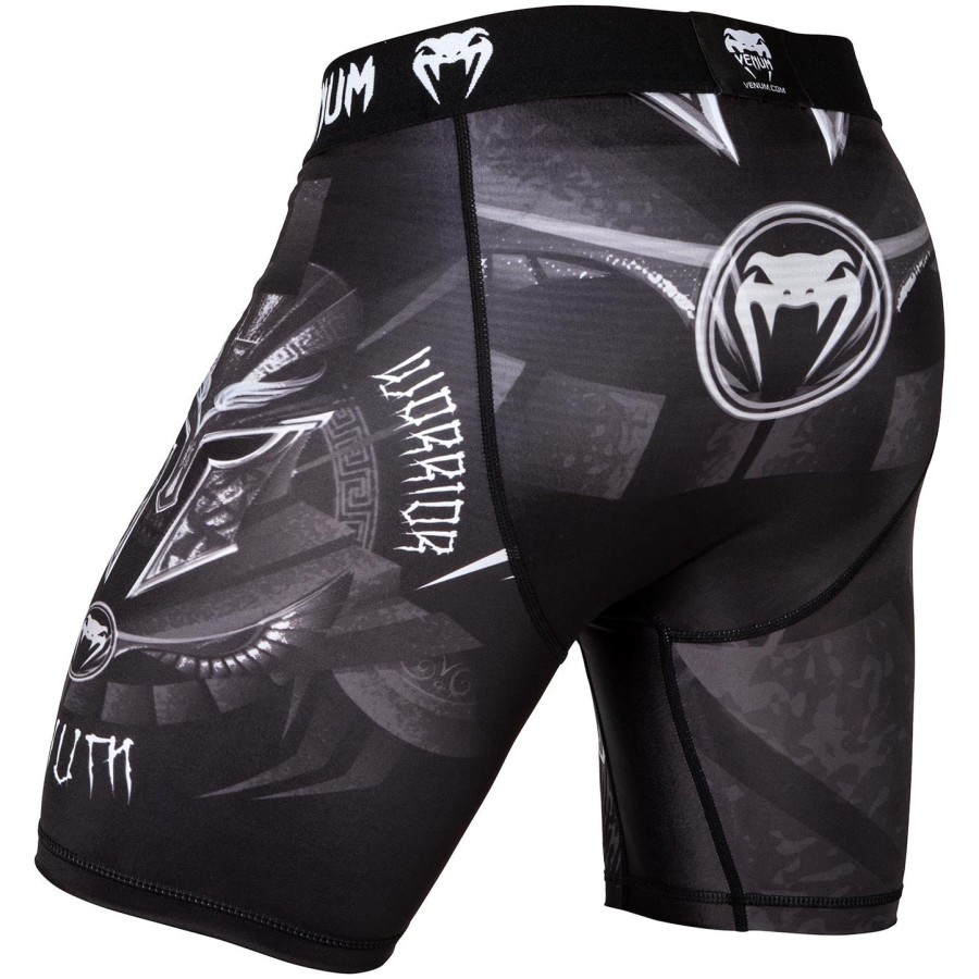 vale tudo shortsit venum gladiator 3.0 - mustavalkoinen