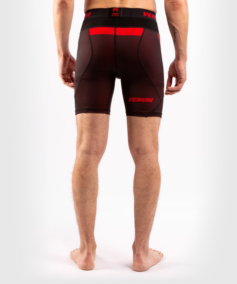venum nogi 3.0 vale tudo shortsit - mustapunainen