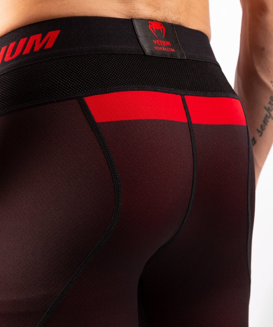venum nogi 3.0 vale tudo shortsit - mustapunainen